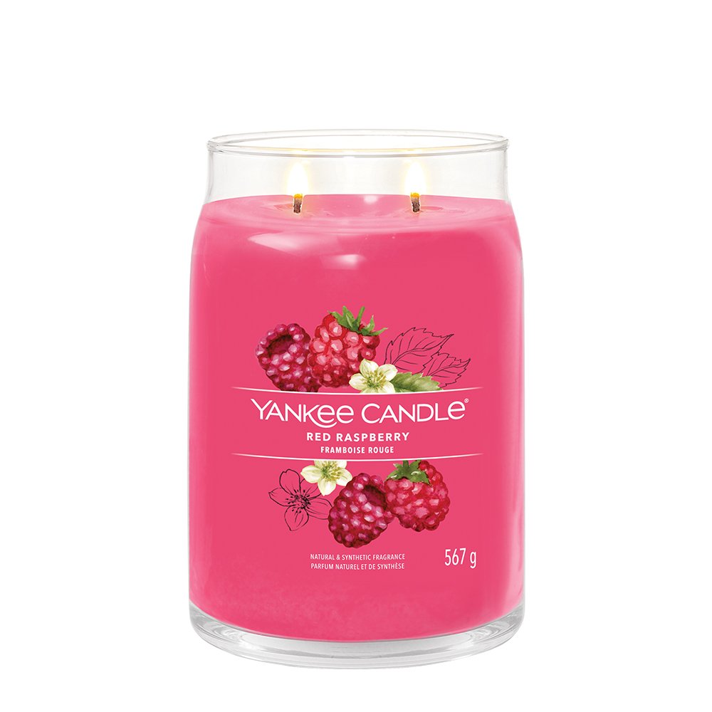 Red Raspberry Signature Large Jar | Shuperb