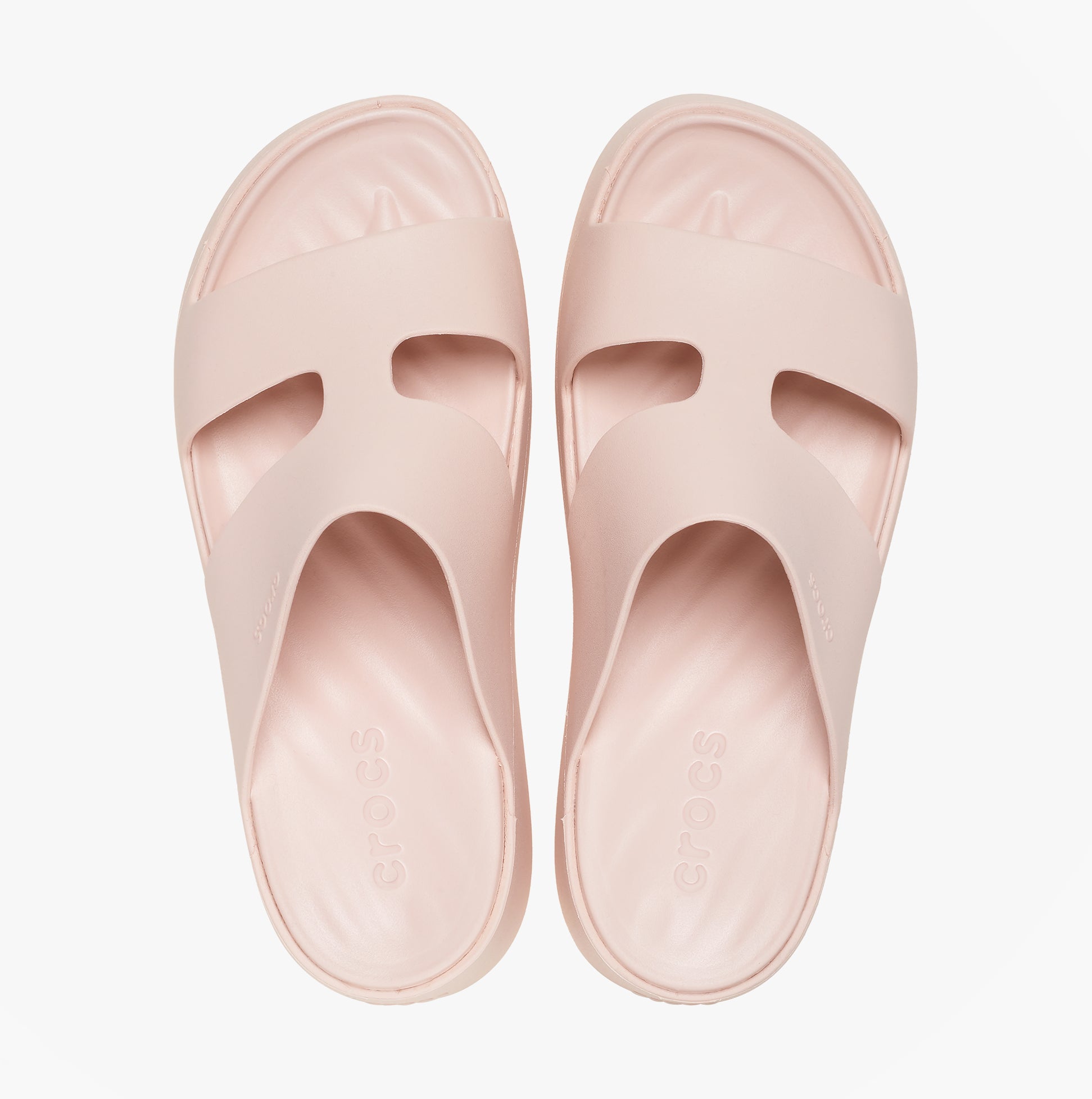 Crocs GETAWAY PLATFORM Womens Sliders Quartz