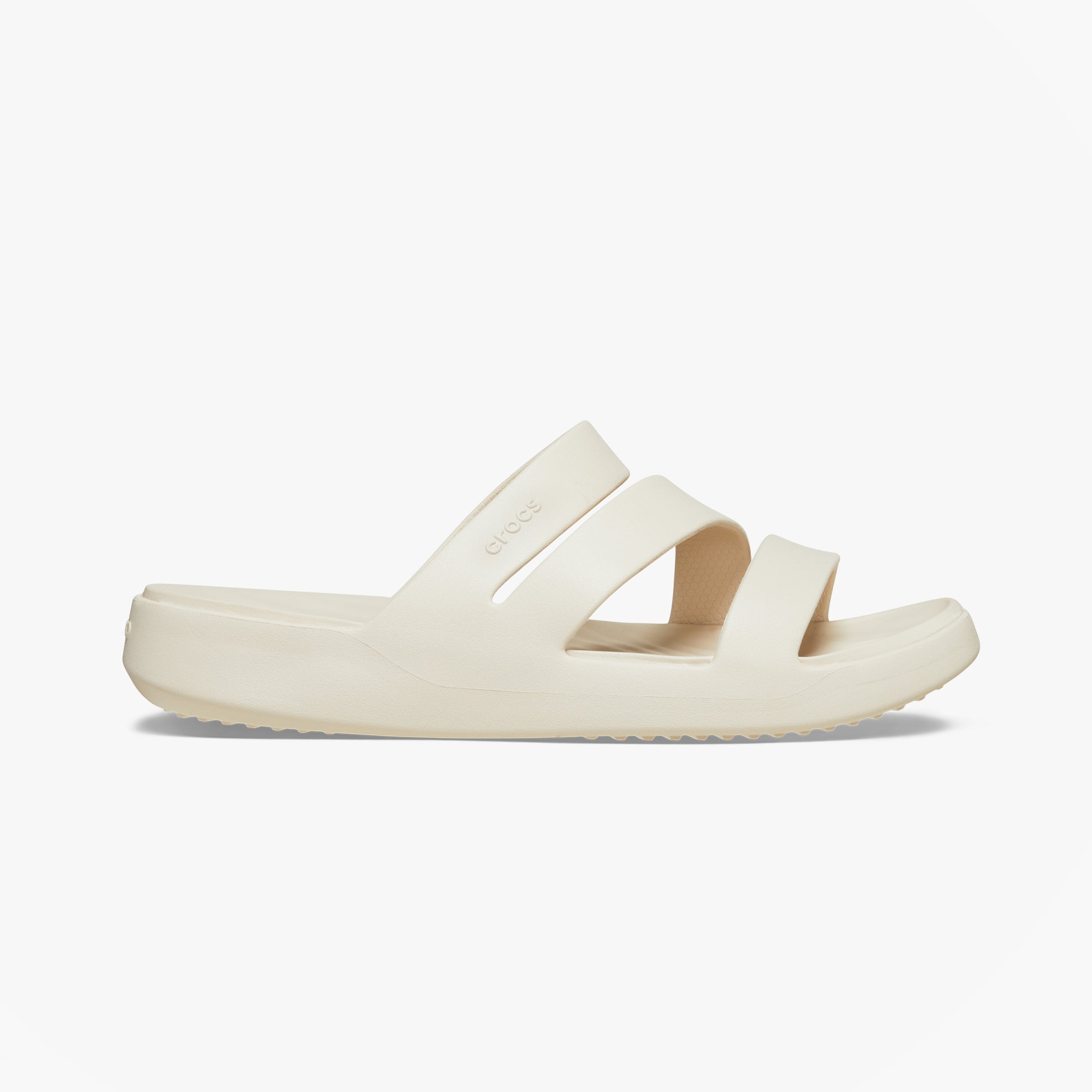 Crocs GETAWAY STRAPPY Womens Sliders Stucco