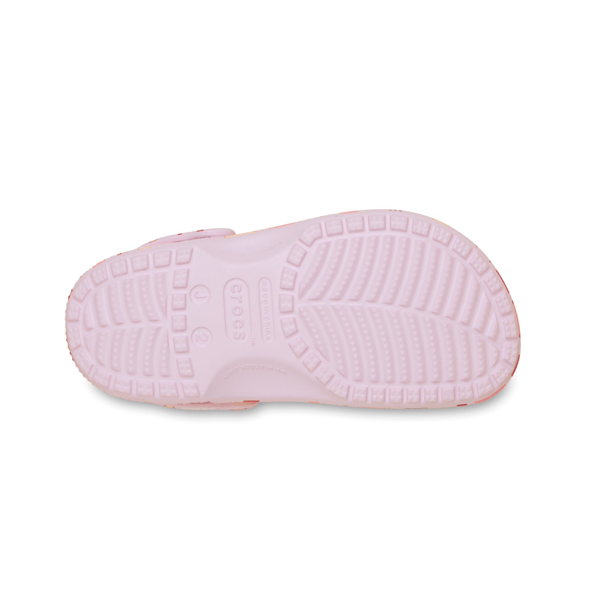 Crocs CLASSIC VDAY Unisex Kids Clogs Pink Milk/Hearts