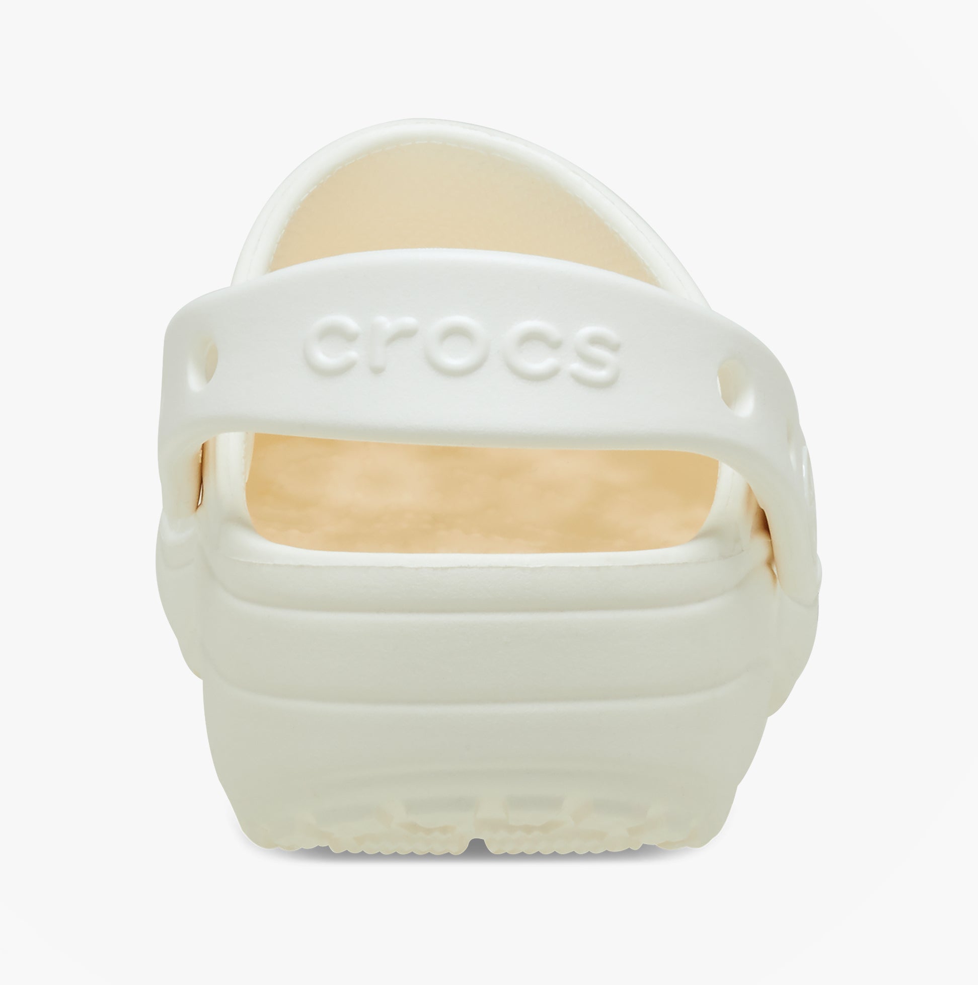 Crocs 210927 CLASSIC FLORAL CUT OUT Womens Clogs Chalk