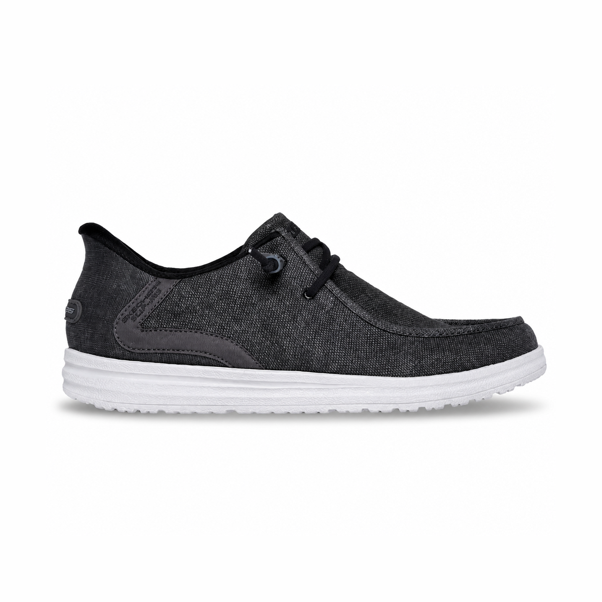 210959/BKGY MELSON - CORONADO Mens Shoes Black/Grey