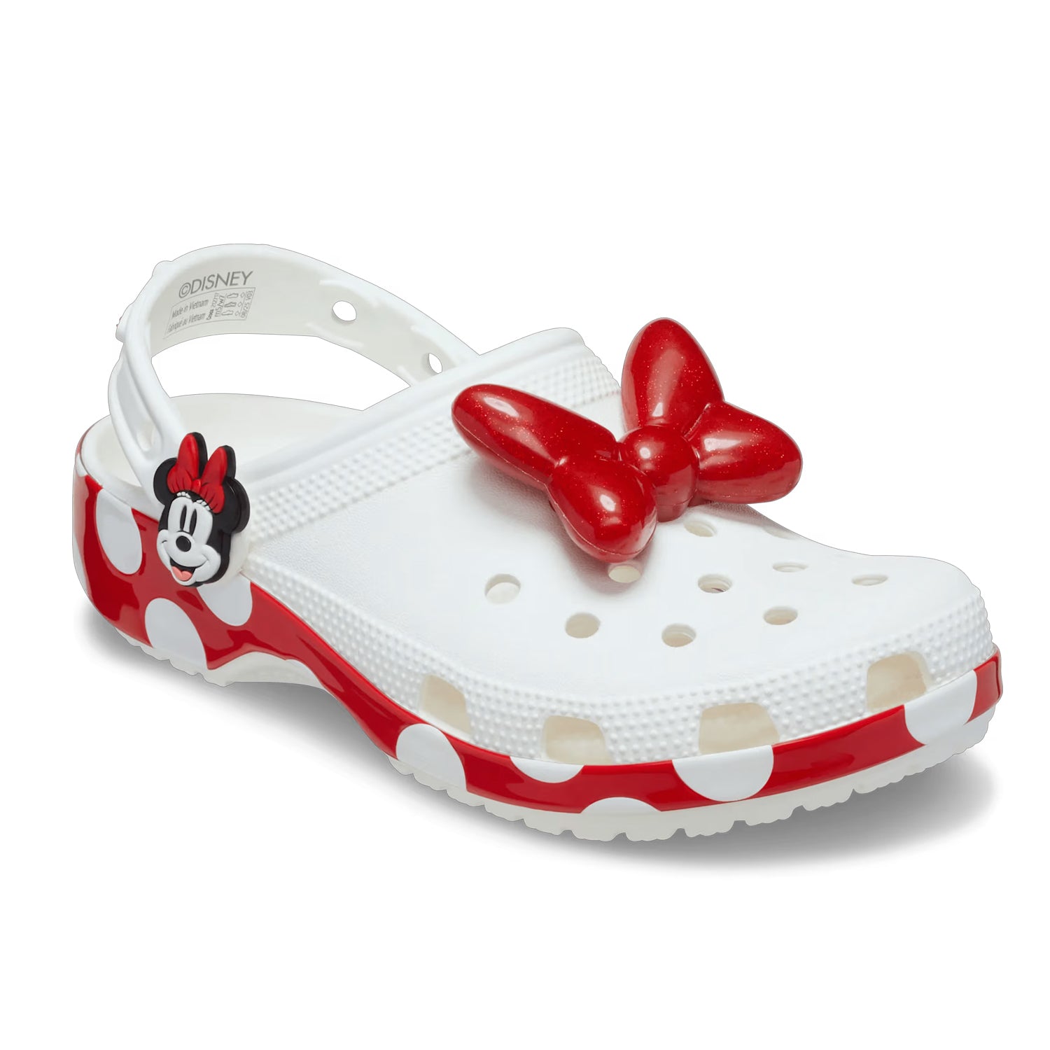 Crocs 212717 MINNIE MOUSE Womens Disney Clogs White