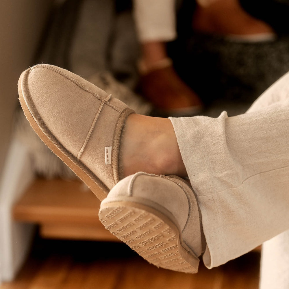Shepherd BOBO Womens Mules Stone
