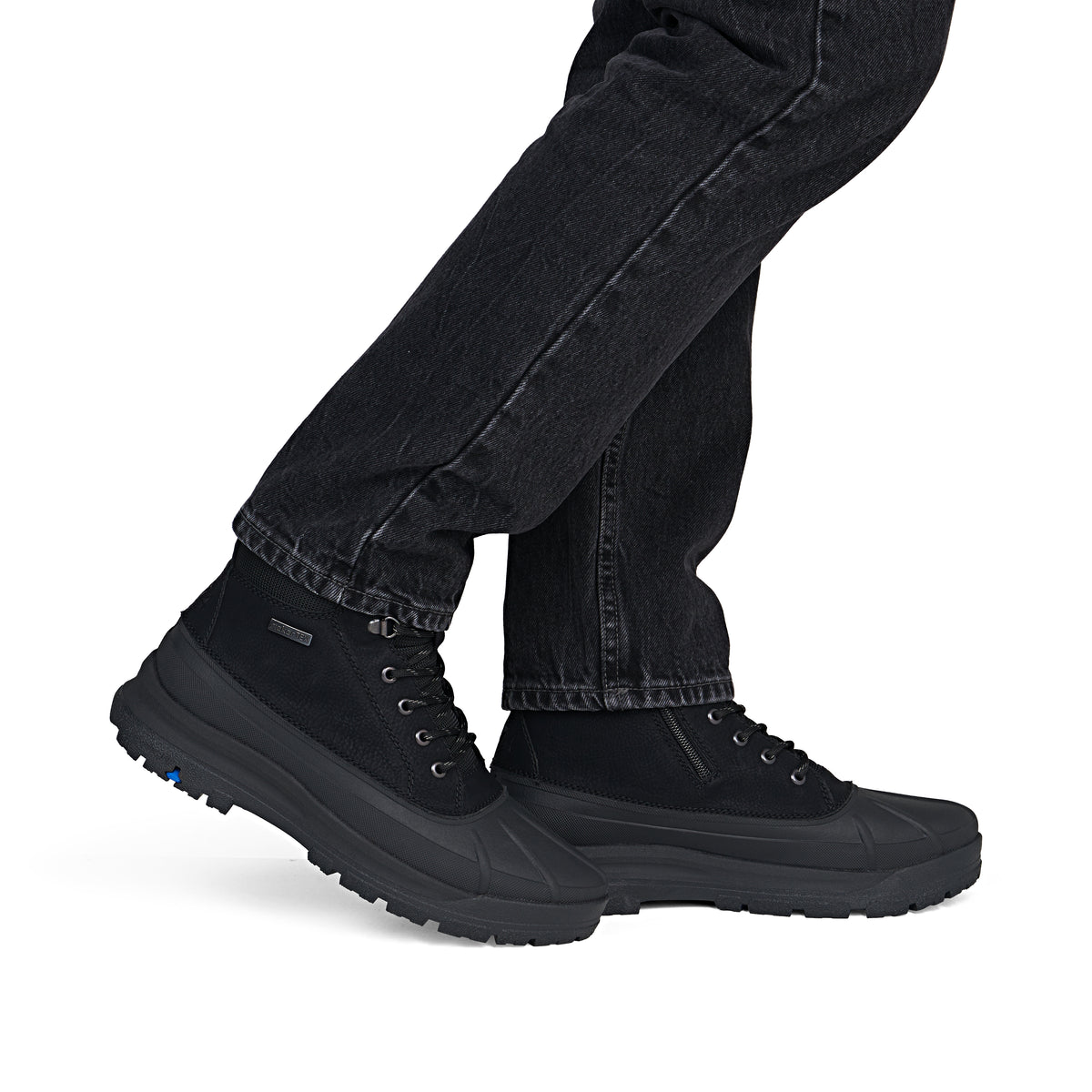 Rieker 30302 Mens Ankle Boots Black