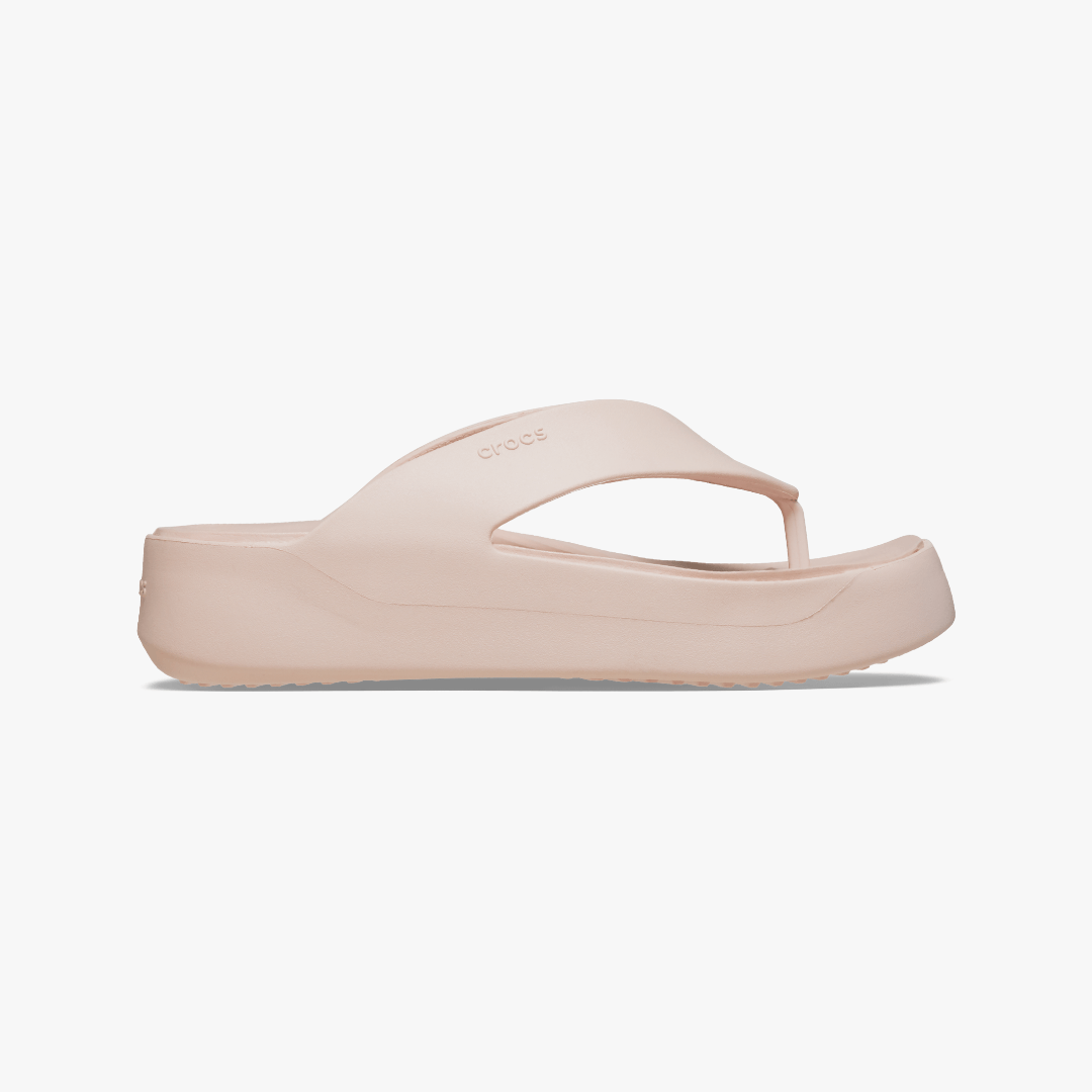 Crocs 209410-6UR GETAWAY PLATFORM FLIP Womens Flip-Flops Quartz