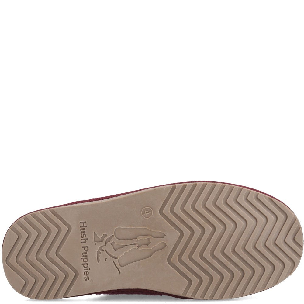 Hush Puppies Arianna Womens Mules Wine