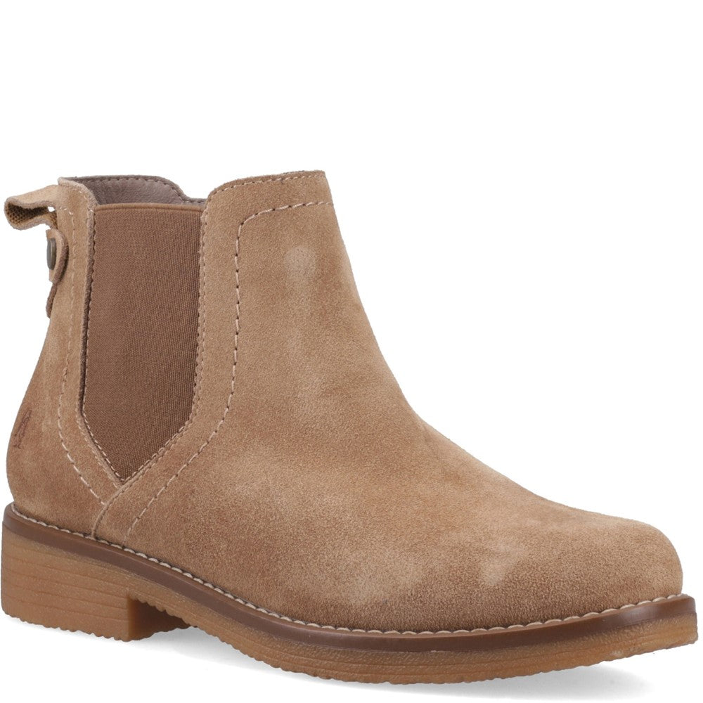 Hush Puppies Maddy Ladies Ankle Boots Womens Ankle Boots Light Tan