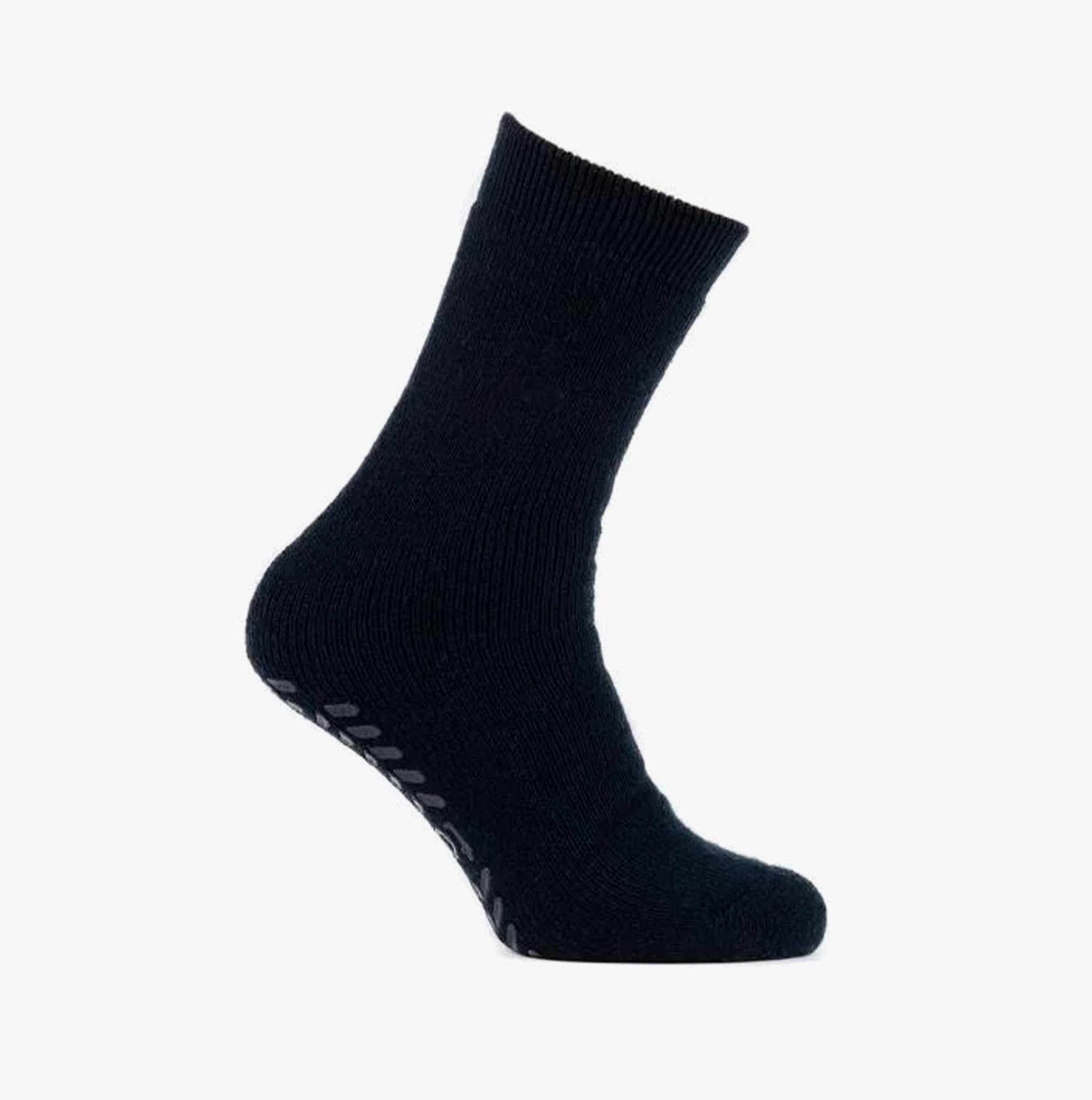 Totes Toasties 3244 THERMAL BRUSHED Womens Slipper Socks Navy