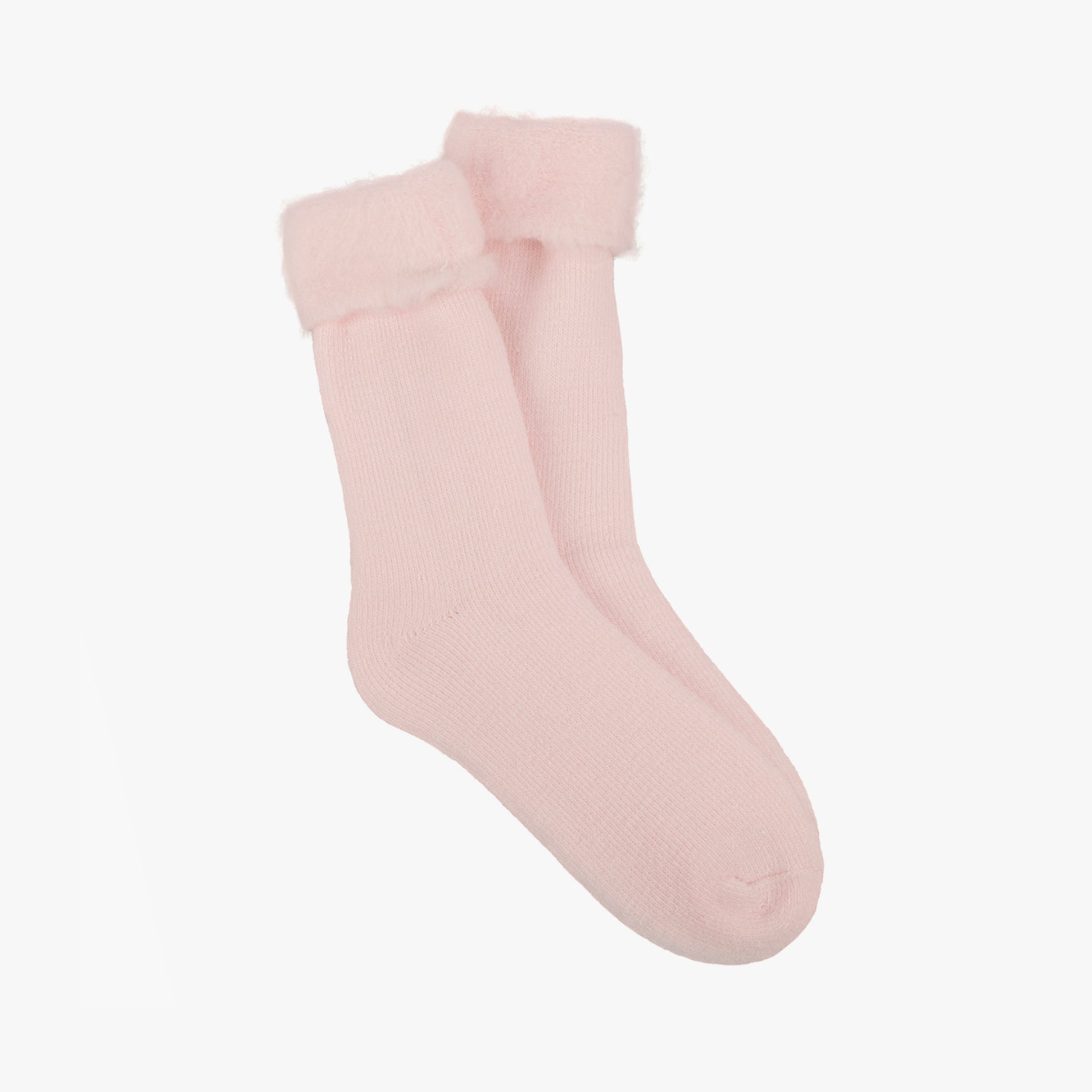 THERMAL BRUSHED BED SOCK Womens Socks Pink