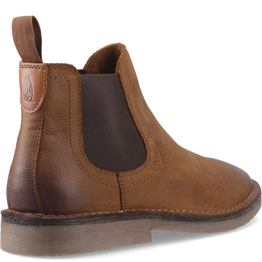 Hush Puppies Shaun Leather Chelsea Boot Mens Chelsea Boots Brown