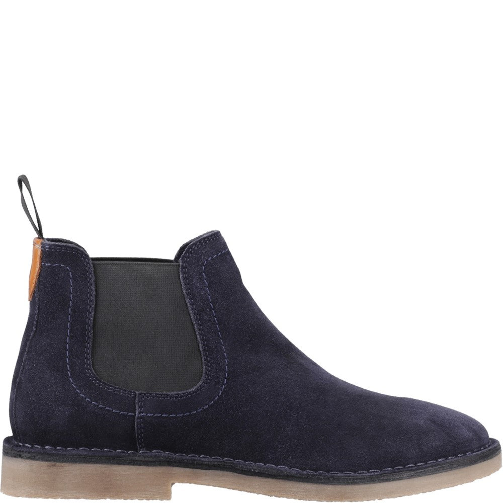 Hush Puppies Shaun Chelsea Mens Chelsea Boots Navy