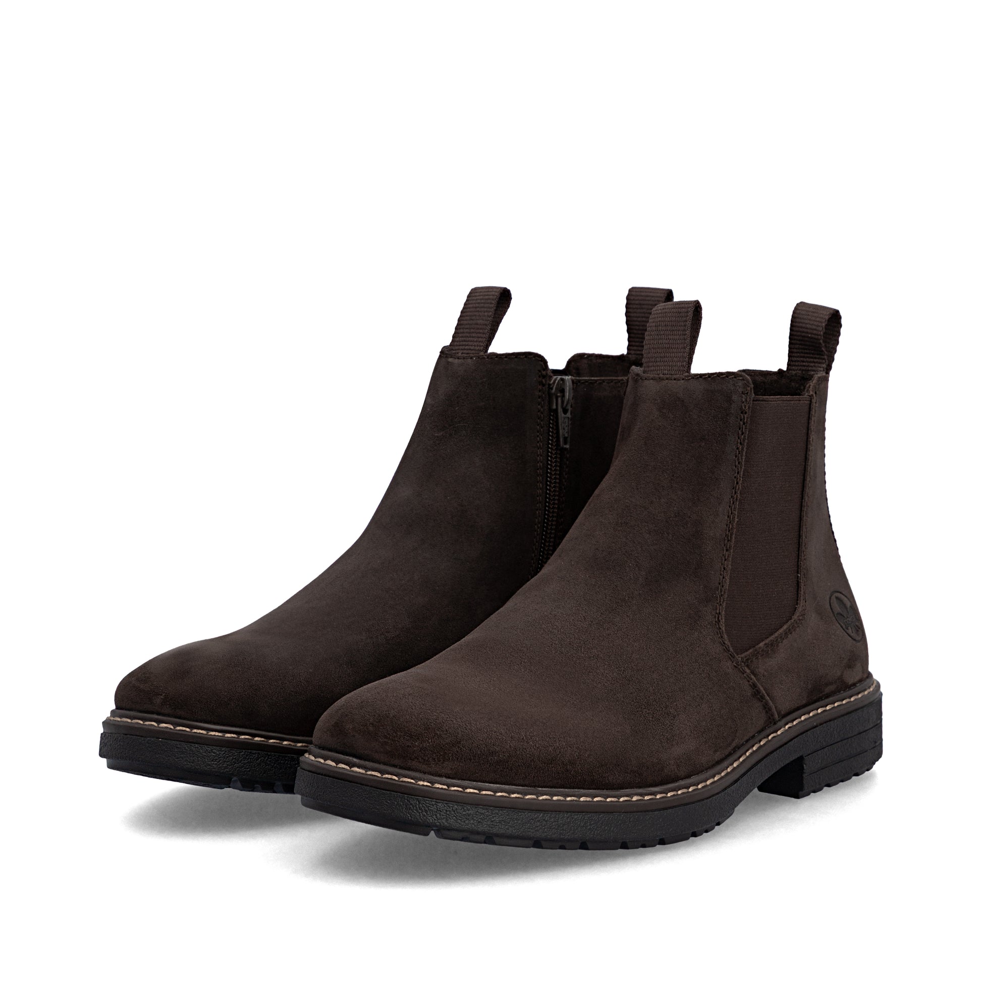 Rieker 33180 Mens Ankle Boots Chestnut