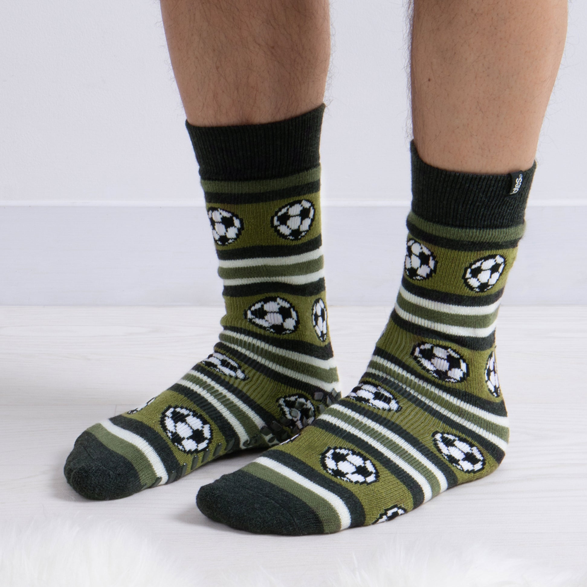 Totes Toasties original-slippe Mens Crew Socks Football