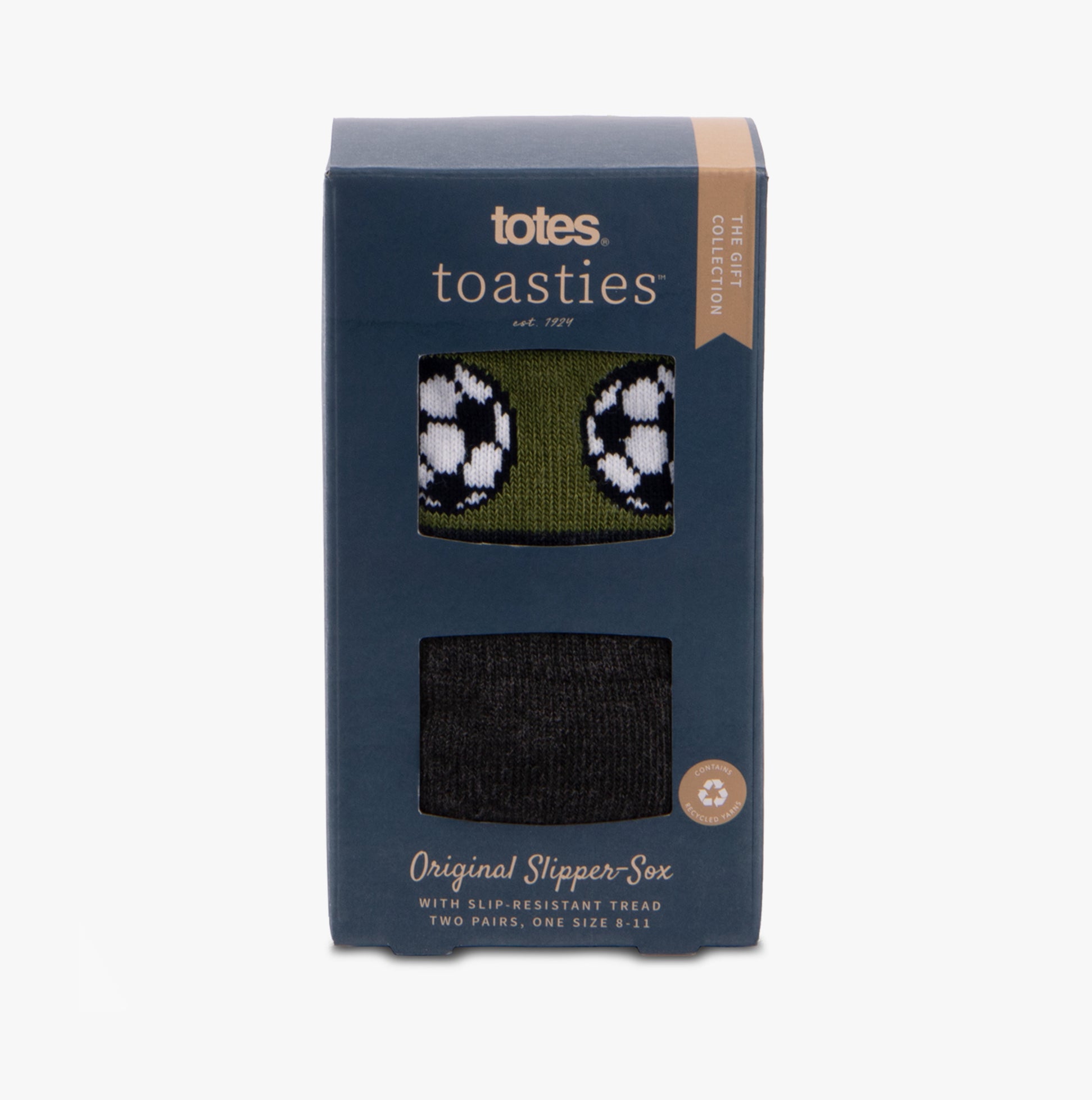 Totes Toasties original-slippe Mens Crew Socks Football
