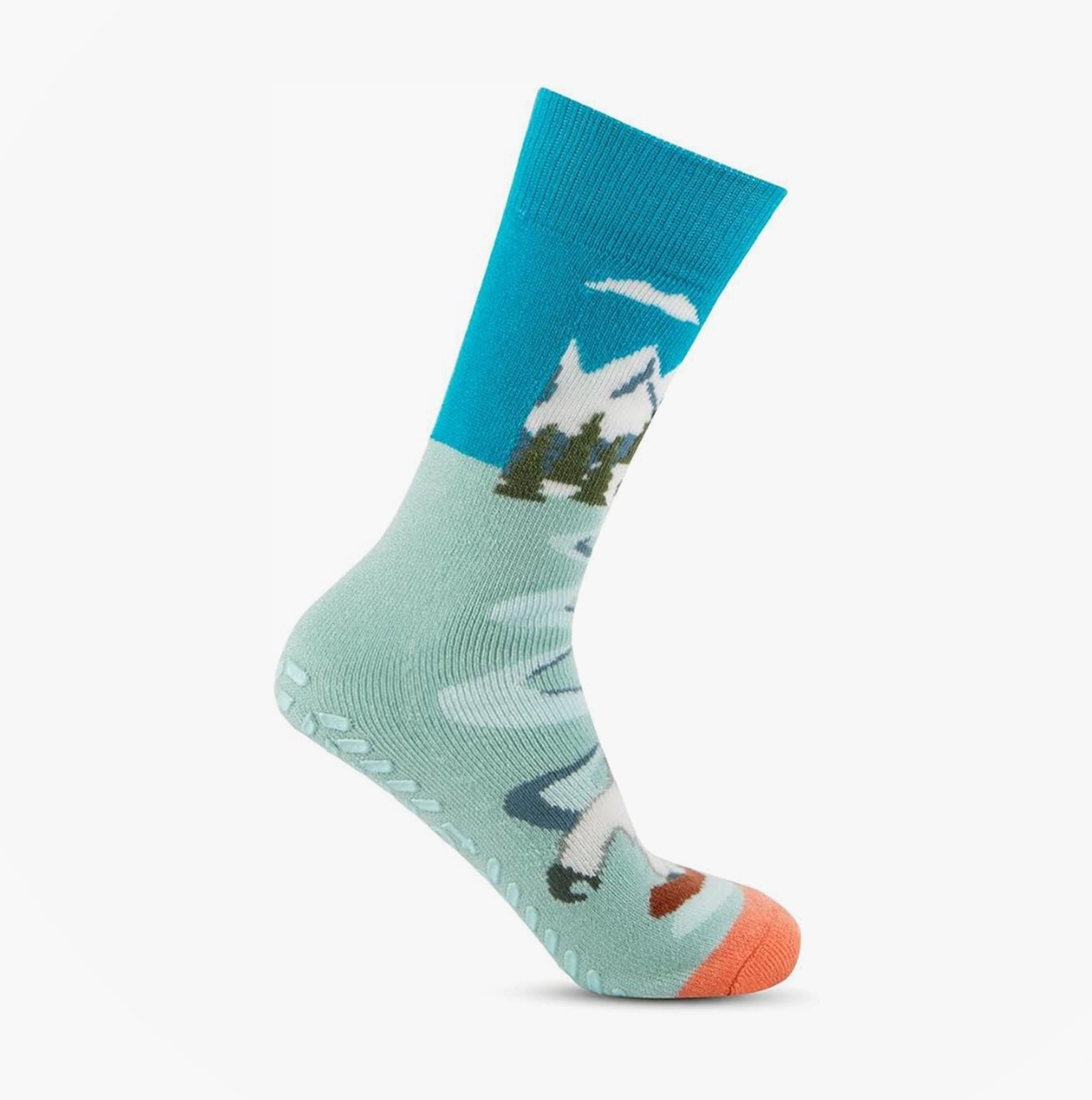 Totes Toasties 3324 ORIGINAL SLIPPER SOCKS Mens Slipper Socks Yeti