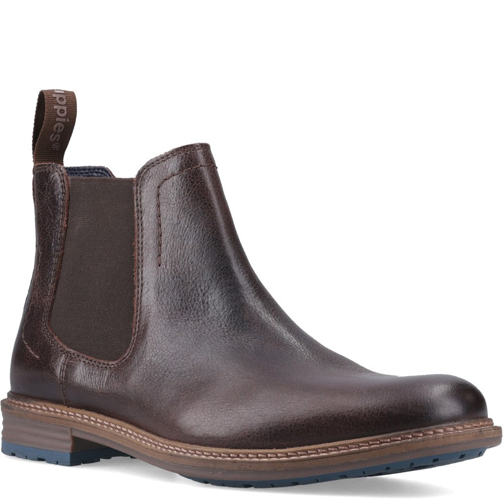 Hush Puppies Justin Chelsea Boot Mens Chelsea Boots Chocolate