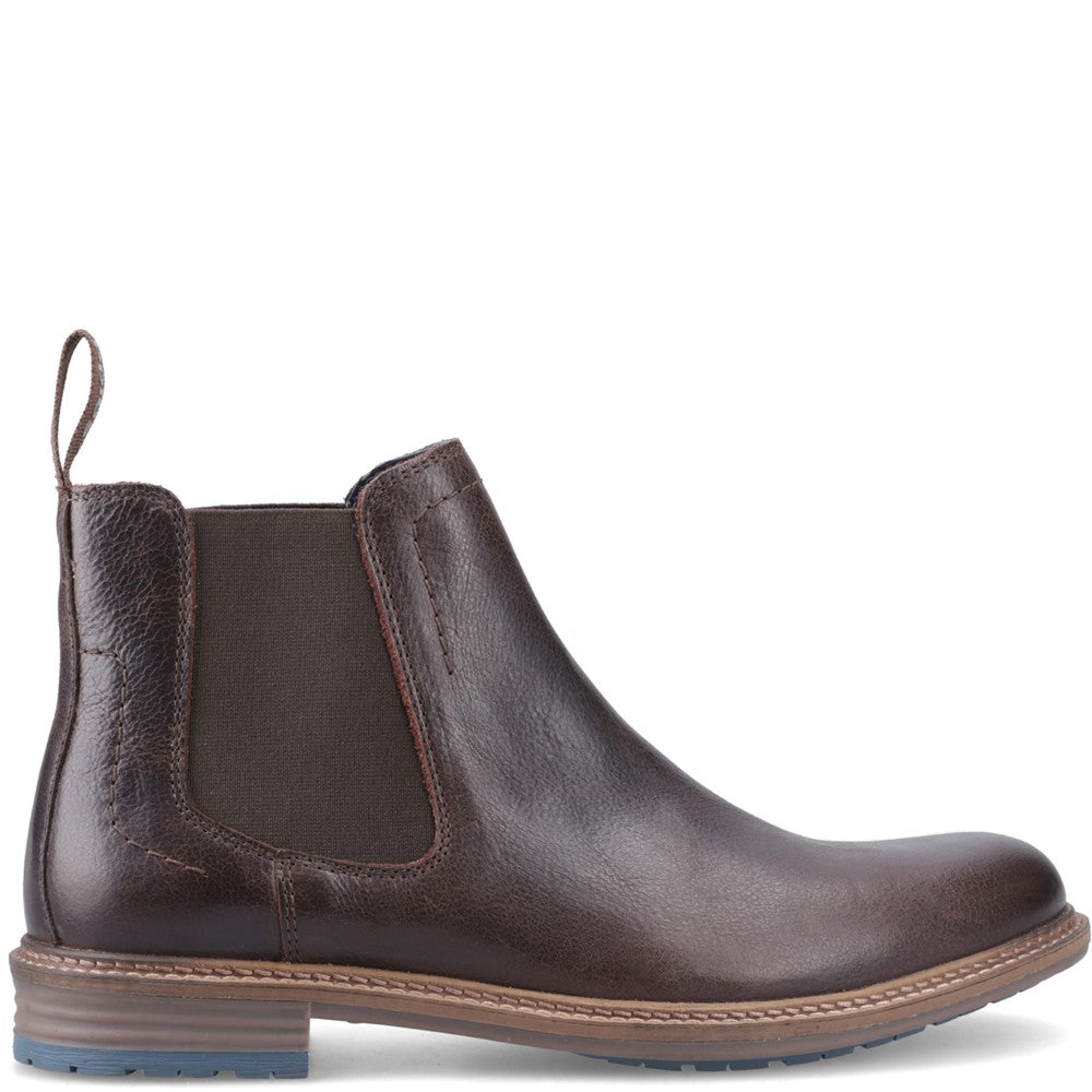 Hush Puppies Justin Chelsea Boot Mens Chelsea Boots Chocolate
