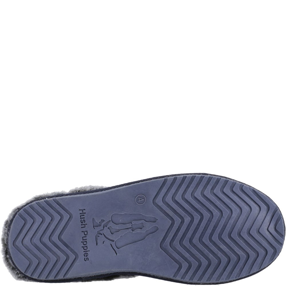Hush Puppies Amara Womens Mules Navy