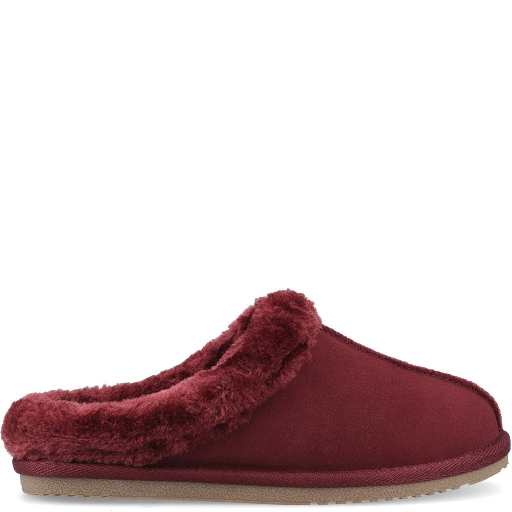 Hush Puppies Amara Womens Mules Wine