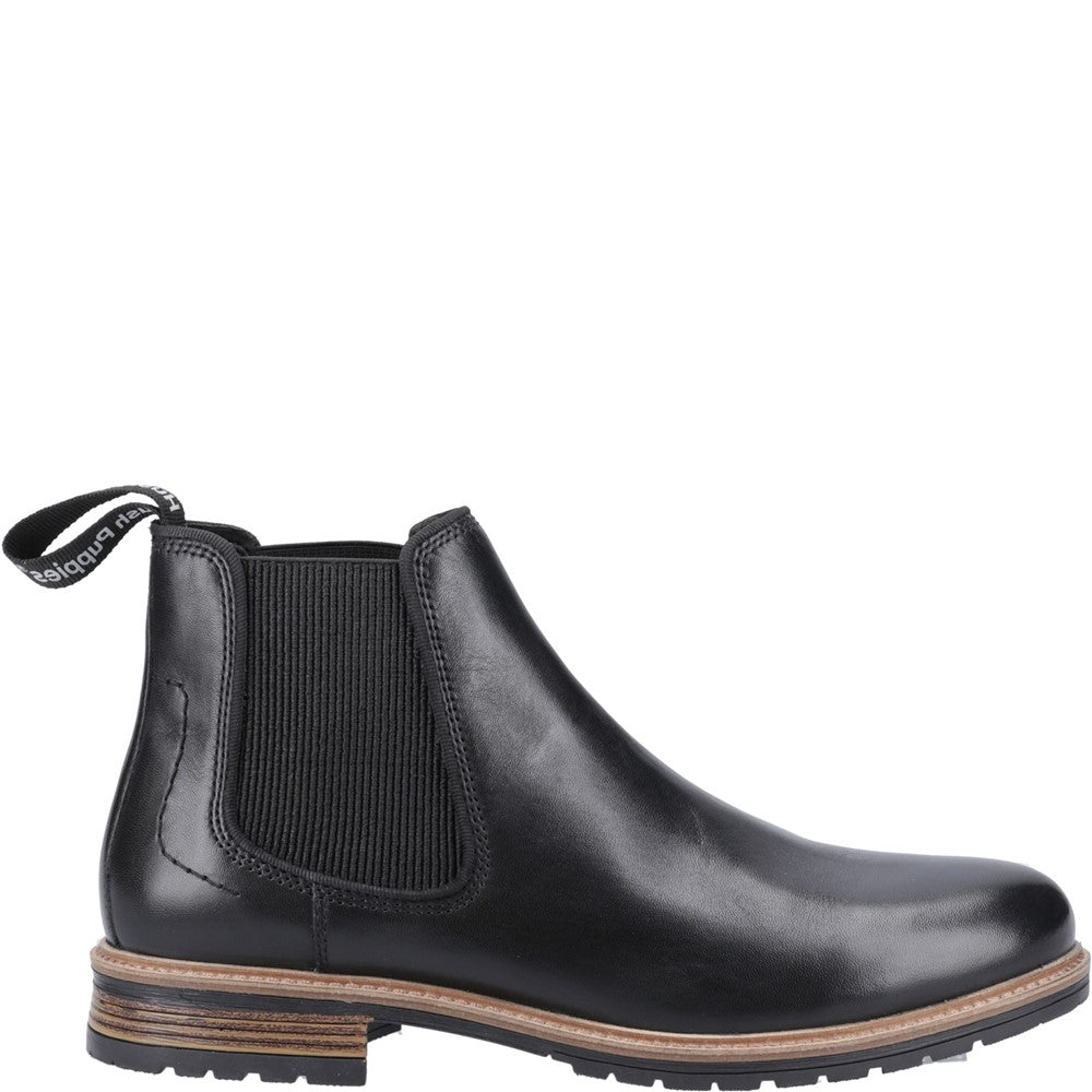 Hush Puppies Russell Boots Mens Chelsea Boots Black