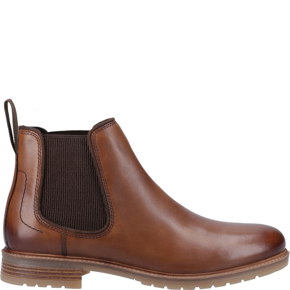 Hush Puppies Russell Boots Mens Chelsea Boots Tan