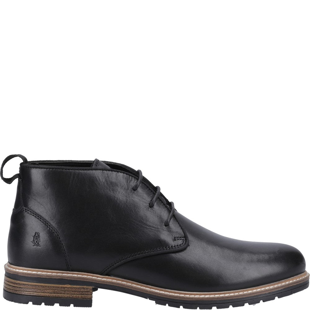 Hush Puppies Ricky Boots Mens Chukka Boots Black