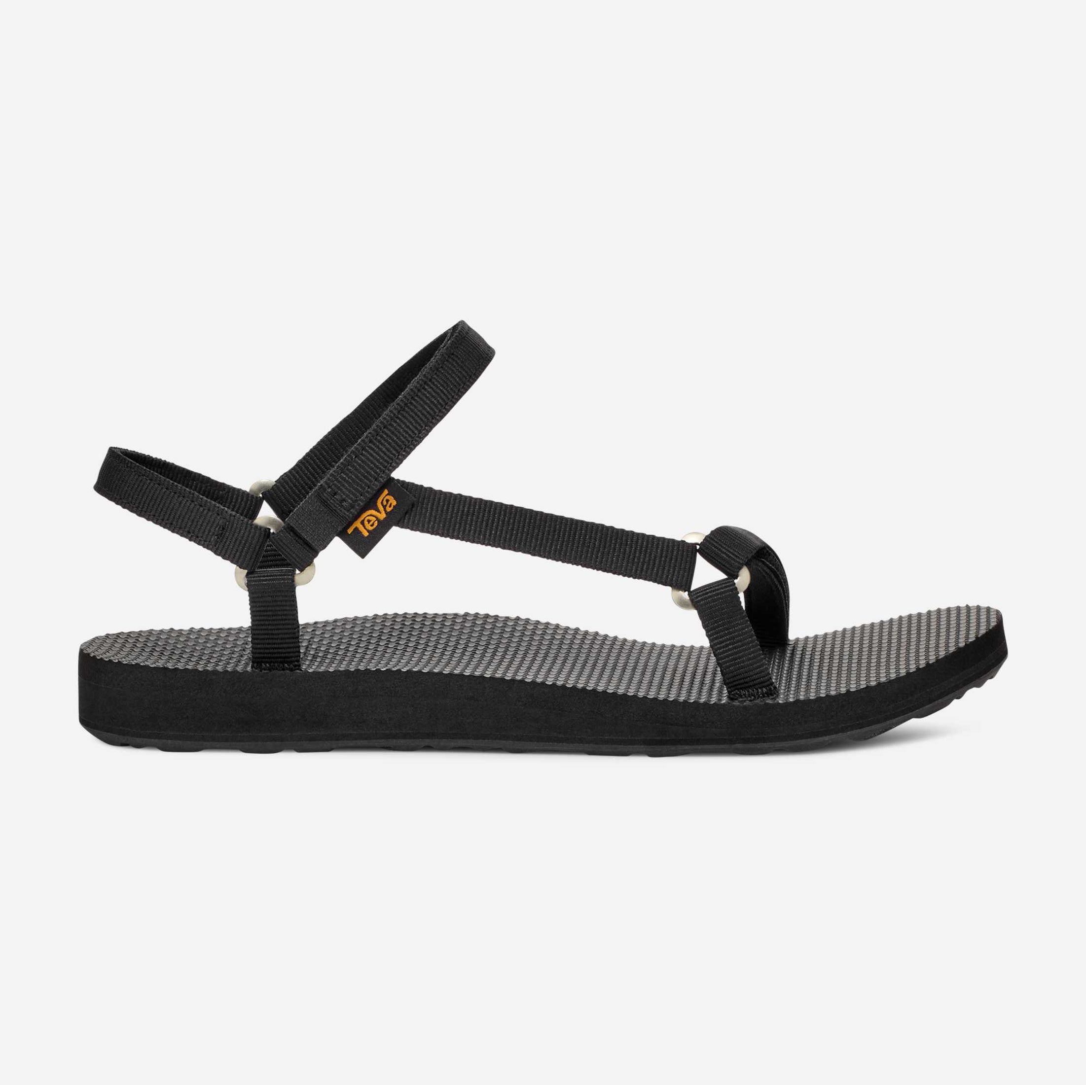 Teva ORIGINAL UNIVERSAL Womens Cross Strap Sandals Slim Black