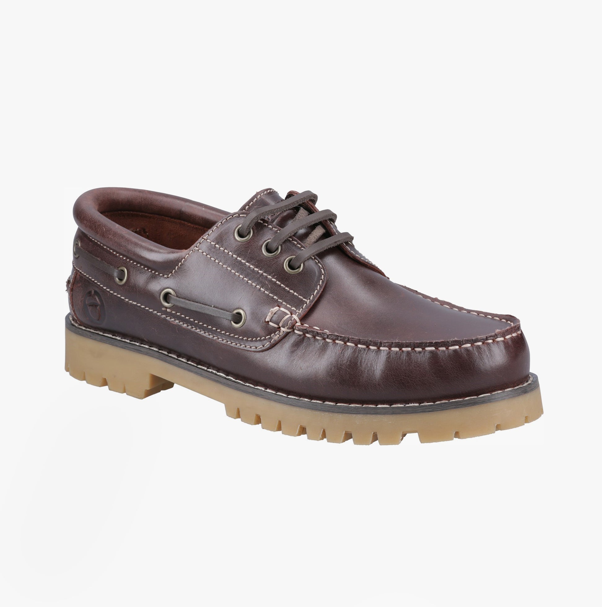 INGLECOTE Mens Shoes Brown Leather