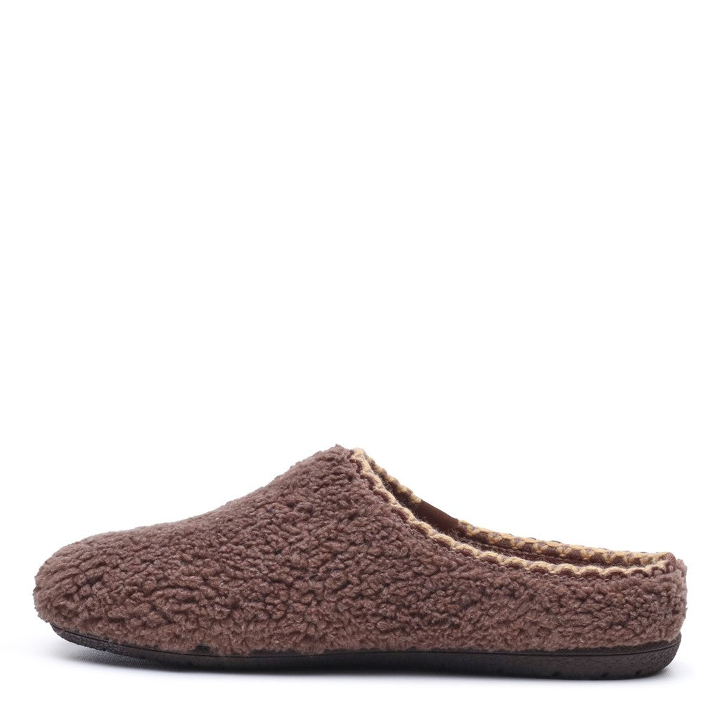 Hush Puppies Good Teddy Womens Mules Chocolate