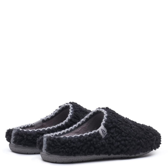 Hush Puppies Good Teddy Womens Mules Black