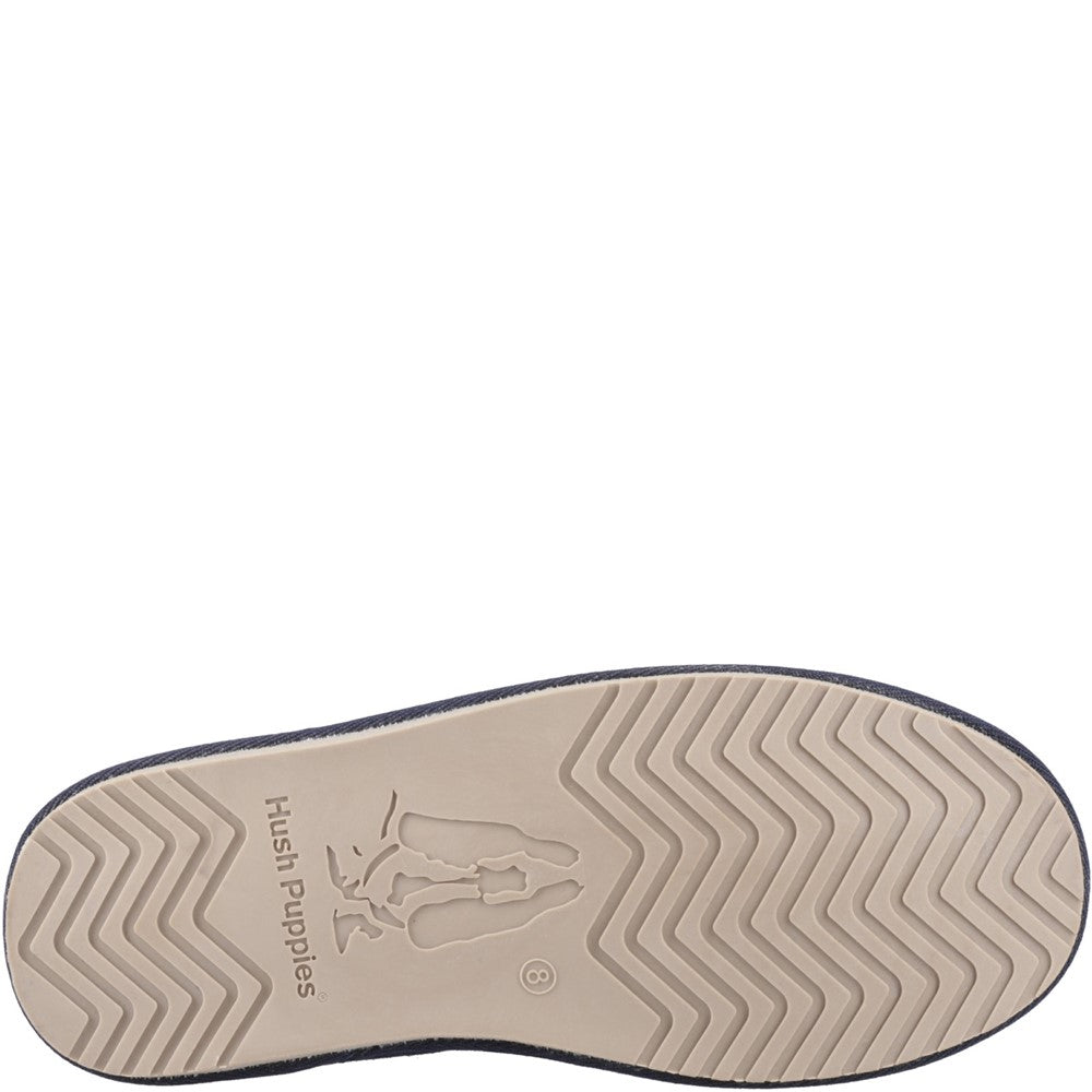 Hush Puppies Abraham Mens Moccasins Navy