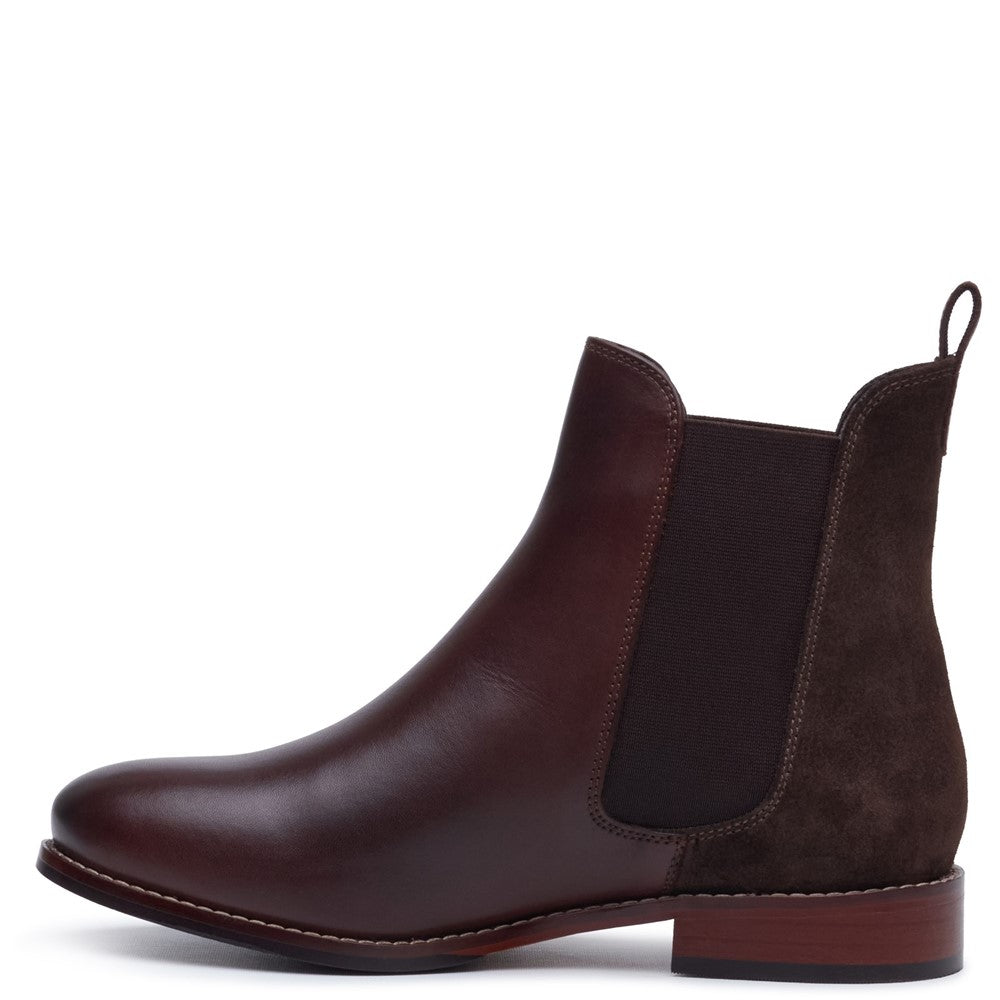 Hush Puppies Colette Boot Womens Chelsea Boots Chocolate