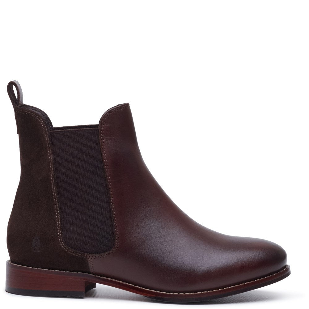 Hush Puppies Colette Boot Womens Chelsea Boots Chocolate