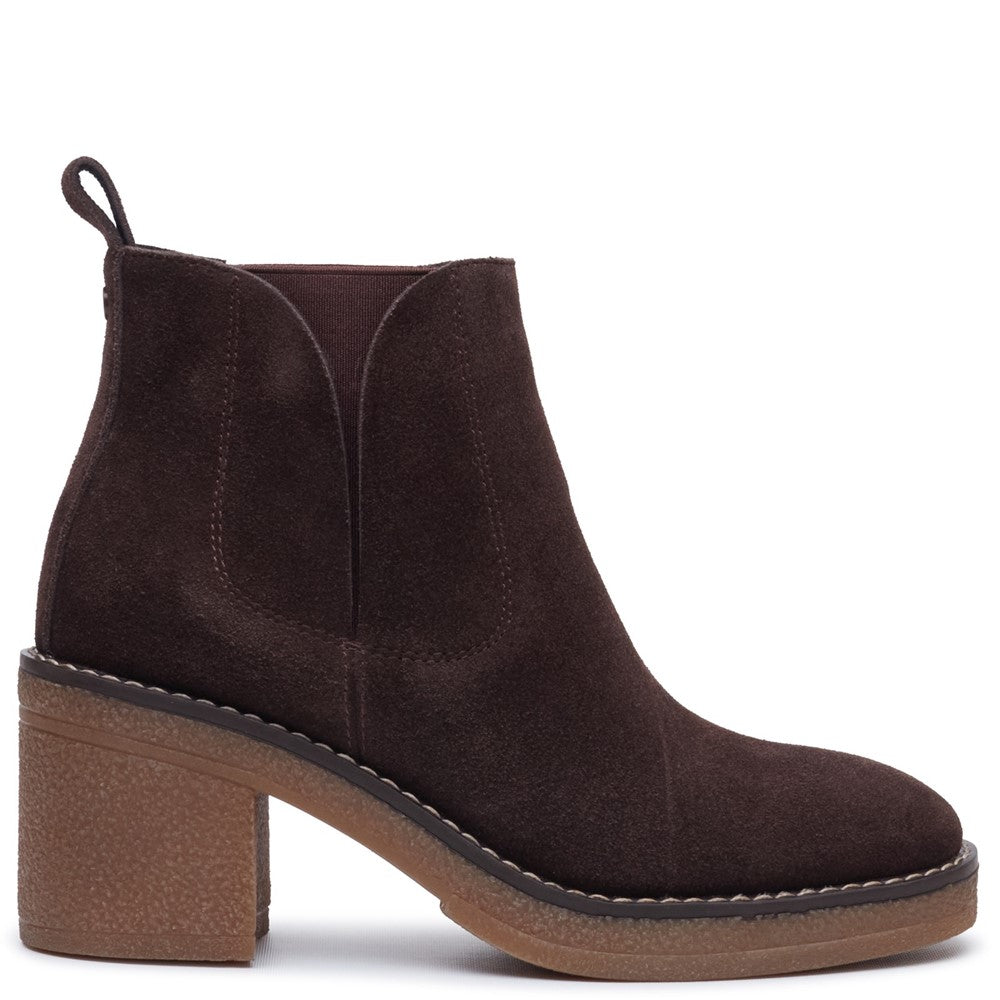 Hush Puppies Felicia Chelsea Boot Womens Chelsea Boots Chocolate