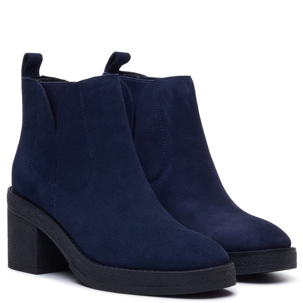 Hush Puppies Felicia Chelsea Boot Womens Chelsea Boots Navy