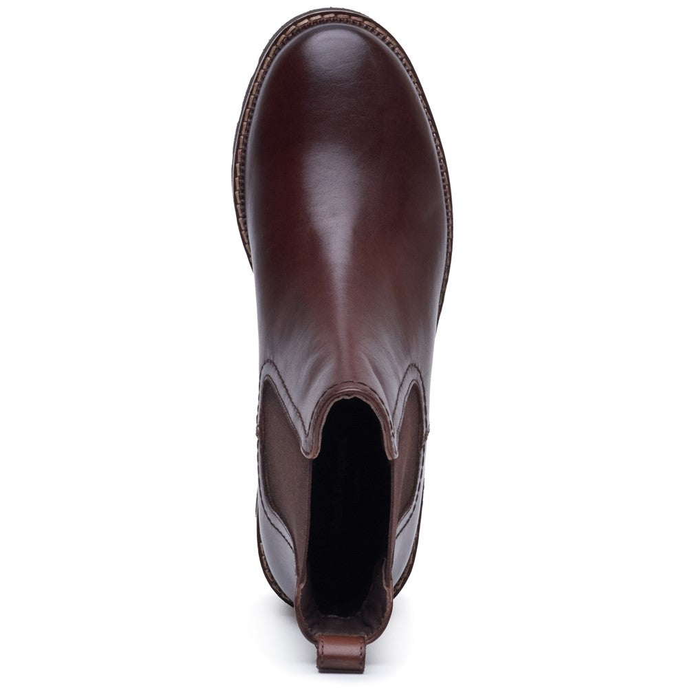 Hush Puppies Gaia Chelsea Boot Womens Chelsea Boots Chocolate