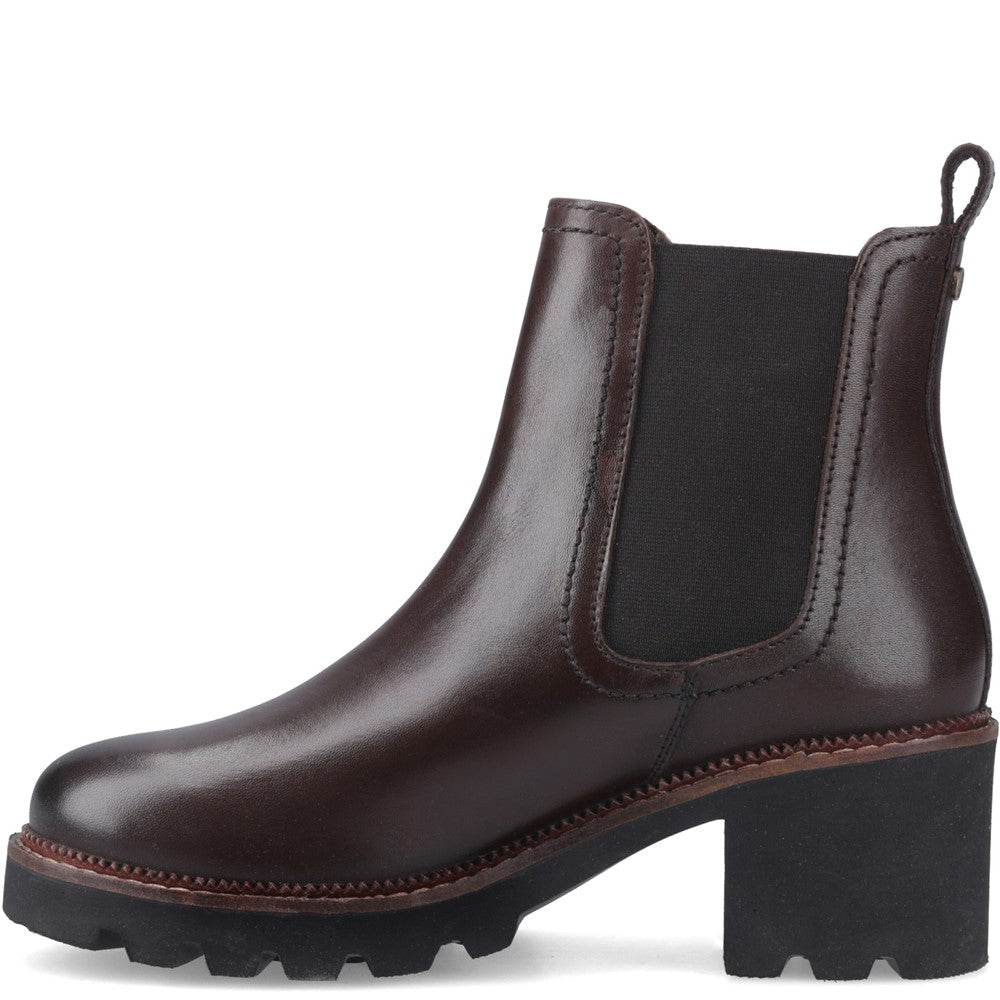 Hush Puppies Gaia Chelsea Boot Womens Chelsea Boots Chocolate