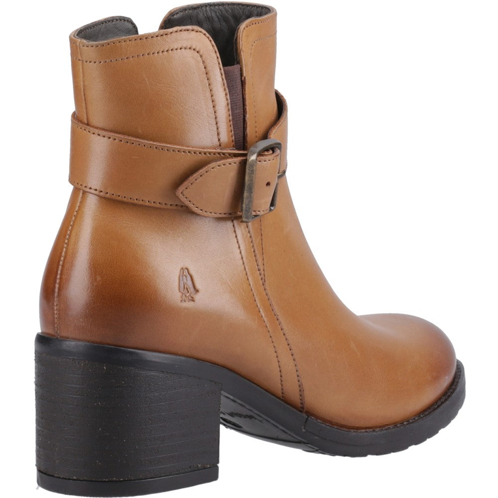 Hush Puppies Hensley Buckle Boot Womens Ankle Boots Tan