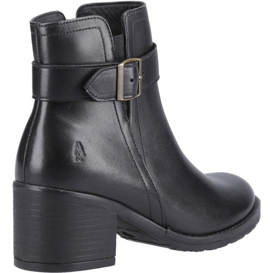 Hush Puppies Hensley Buckle Boot Womens Ankle Boots Black
