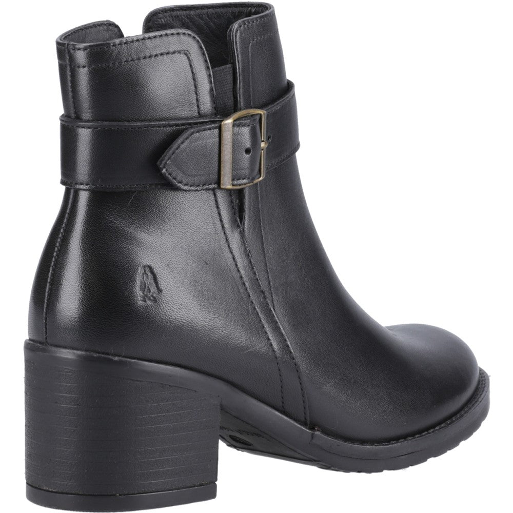 Hush Puppies Hensley Buckle Boot Womens Ankle Boots Black