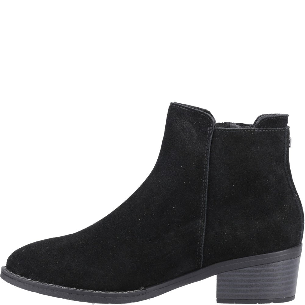 Hush Puppies Ingrid Zip Boot Womens Cowboy & Western Boots Black