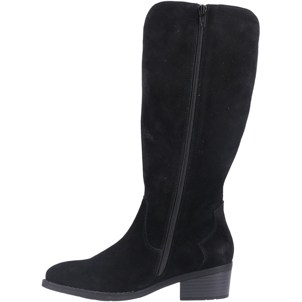 Hush Puppies Isabella Long Boot Womens Cowboy & Western Boots Black