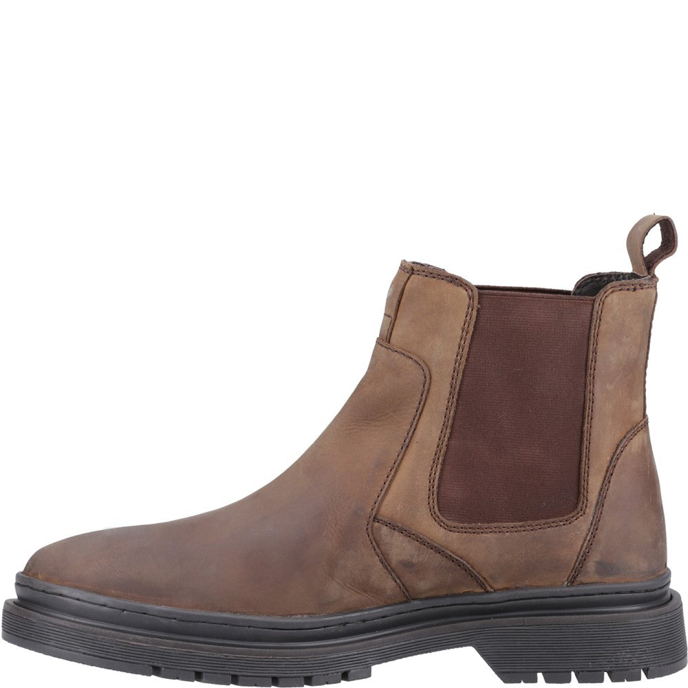 Hush Puppies Jamie Chelsea Boot Mens Chelsea Boots Brown