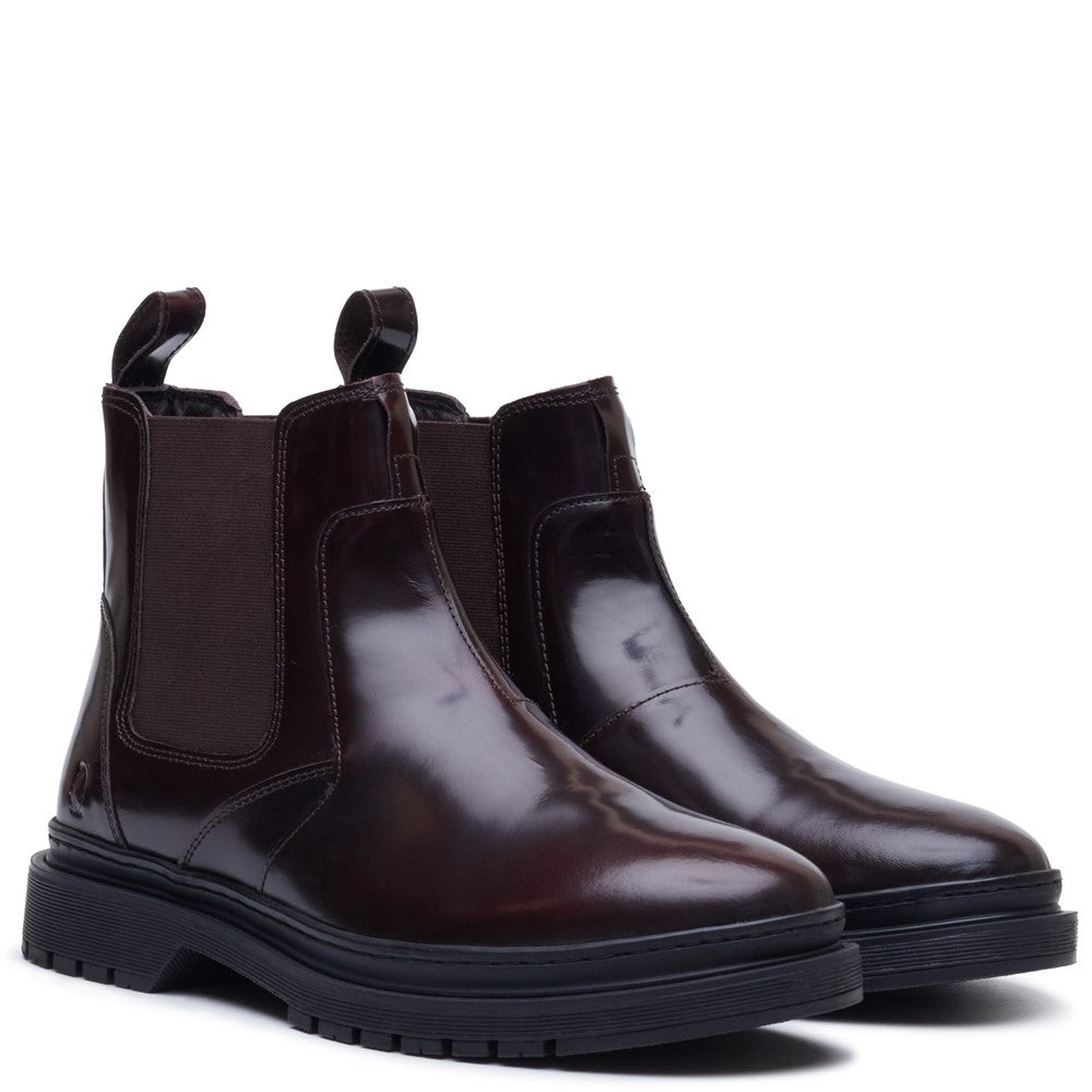Hush Puppies Jamie Chelsea Boot Mens Chelsea Boots Wine