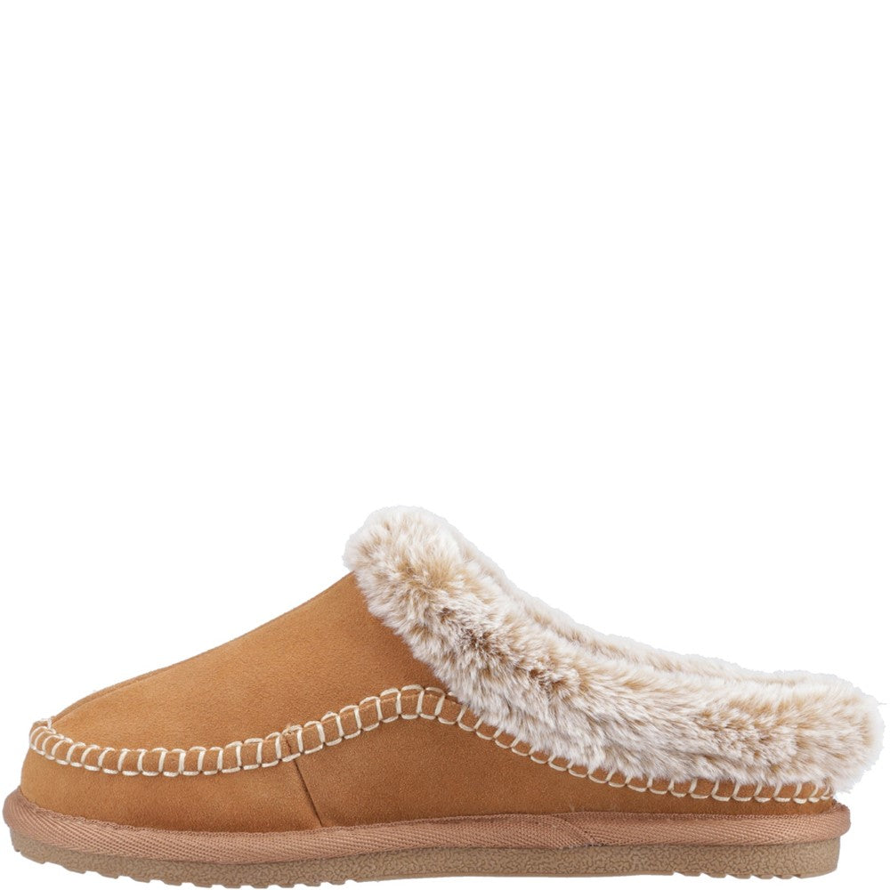 Hush Puppies Anika Womens Mules Tan