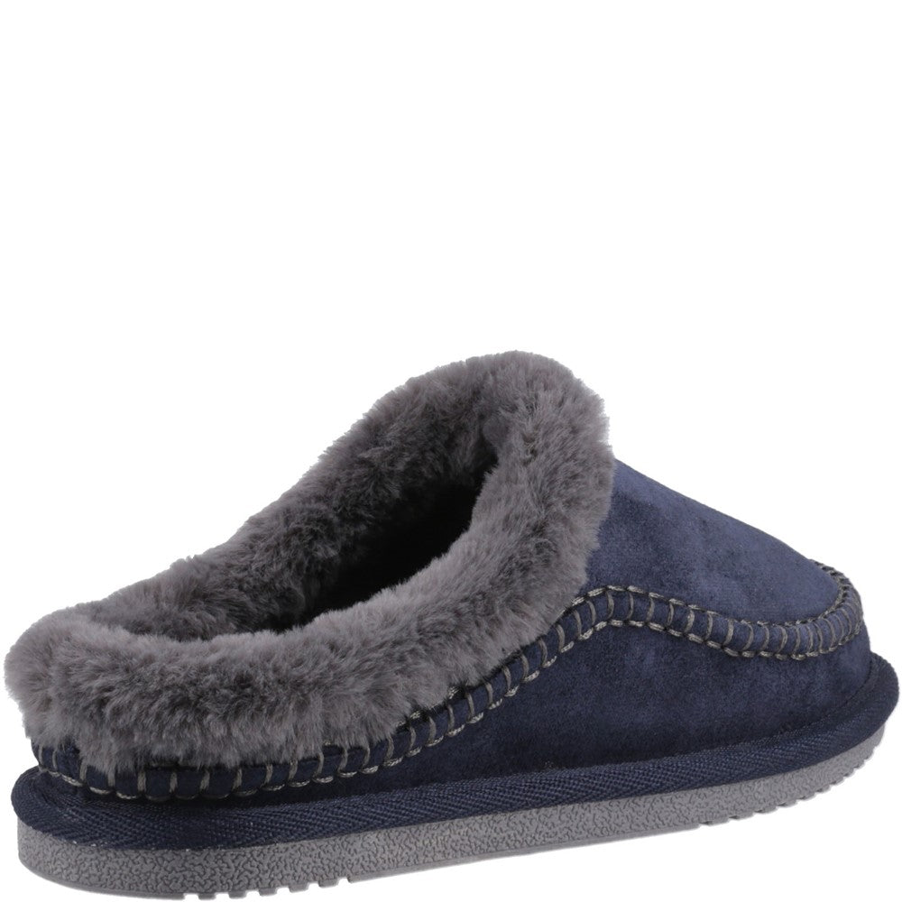 Hush Puppies Anika Womens Mules Navy