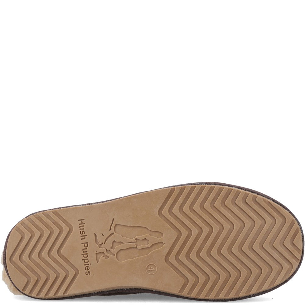 Hush Puppies Anika Womens Mules Chocolate