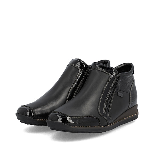 Rieker 44278 Womens Ankle Boots Black