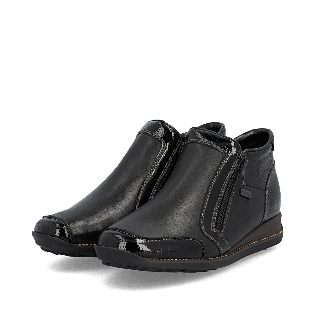 Rieker 44278 Womens Ankle Boots Black
